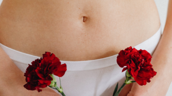 belly and flower