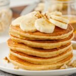 Recette gâteau flocon d'avoine pour Régime - Pancakes banane d'avoine