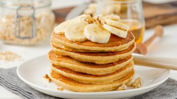 Recette gâteau flocon d'avoine pour Régime - Pancakes banane d'avoine