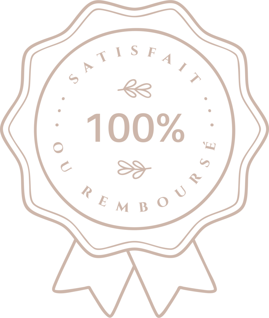 garantie satisfait rembourse rose